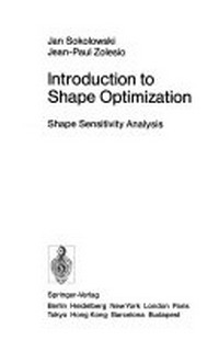 Introduction to shape optimization: shape sensitivity analysis