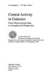 Central activity in galaxies: from observational data to astrophysical diagnostics