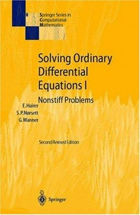 Solving ordinary differential equations I: nonstiff problems