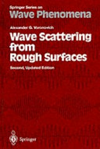 Wave scattering from rough surfaces