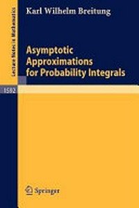 Asymptotic approximations for probability integrals
