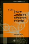 Electron correlations in molecules and solids