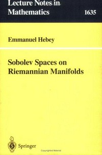 Sobolev spaces on Riemannian manifolds