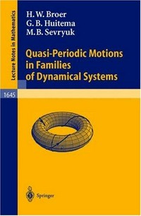 Quasi-periodic motions in families of dynamical systems: orders amidst chaos