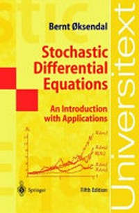 Stochastic differential equations: an introduction with applications 