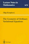 The geometry of ordinary variational equations