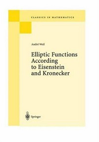 Elliptic functions according to Einstein and Kronecker