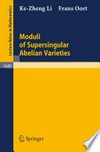 Moduli of Supersingular Abelian Varieties