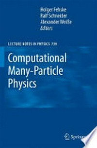 Computational many-particle physics