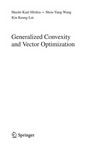 Generalized Convexity and Vector Optimization