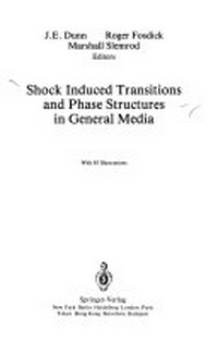 Shock induced transitions and phase structures in general media /