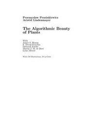 The algorithmic beauty of plants