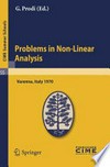 Problems in Non-Linear Analysis
