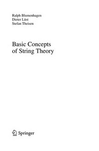 Basic concepts of string theory