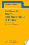 Micro- and Macrodata of Firms: Statistical Analysis and International Comparison /