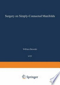 Surgery on Simply-Connected Manifolds