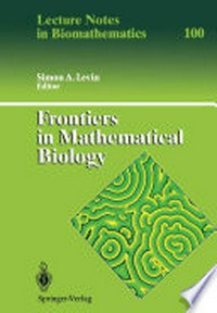 Frontiers in Mathematical Biology