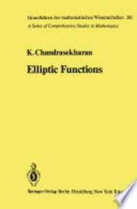 Elliptic Functions