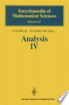 Analysis IV: Linear and Boundary Integral Equations /