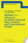 MODA 5 — Advances in Model-Oriented Data Analysis and Experimental Design: Proceedings of the 5th International Workshop in Marseilles, France, June 22–26, 1998 /