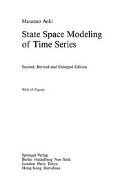 State Space Modeling of Time Series