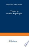 Topics in ĉ-adic Topologies