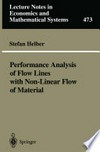 Performance Analysis of Flow Lines with Non-Linear Flow of Material