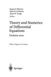 Theory and Numerics of Differential Equations: Durham 2000 /