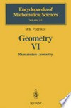 Geometry VI: Riemannian Geometry 