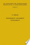 Enumerability · Decidability Computability: An Introduction to the Theory of Recursive Functions /