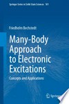 Many-body approach to electronic excitations: concepts and applications