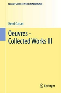Oeuvres - Collected Works. Volume III