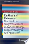 Rankings and Preferences: New Results in Weighted Correlation and Weighted Principal Component Analysis with Applications /