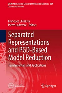 Separated representation and PGD-based model reduction: fundamental applications