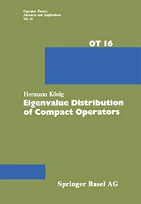 Eigenvalue distribution of compact operators