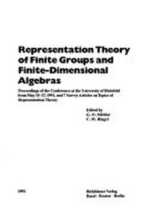 Representation theory of finite groups and finite-dimensional algebras: proceedings of the conference at the University of Bielefeld from May 15-17, 1991, and 7 surveys articles on topics of rapresentation theory 