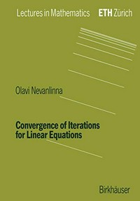 Convergence of iterations for linear equations