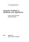 Inequality problems in mechanics and applications: convex and nonconvex energy functions