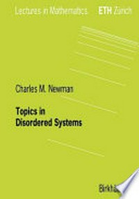 Topics in disordered systems