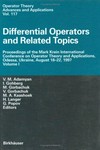 Operator theory and related topics. Vol. 1: proceedings of the Mark Krein International conference on Operator theory and applications, Odessa, Ukraine, August 18-22, 1997 