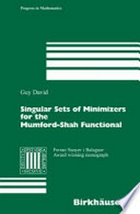 Singular Sets of Minimizers for the Mumford-Shah Functional