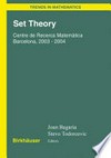 Set Theory: Centre de Recerca Matemàtica Barcelona, 2003-2004