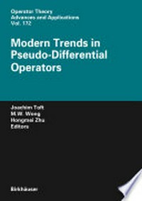 Modern Trends in Pseudo-Differential Operators