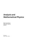 Analysis and Mathematical Physics