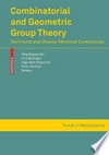 Combinatorial and Geometric Group Theory: Dortmund and Ottawa-Montreal Conferences 
