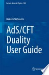 AdS/CFT duality user guide