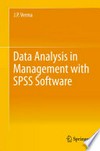 Data Analysis in Management with SPSS Software