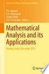 Mathematical Analysis and its Applications: Roorkee, India, December 2014 