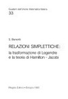 Relazioni simplettiche: la trasformazione di Legendre e la teoria di Hamilton-Jacobi