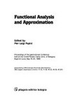 Functional analysis and approximation